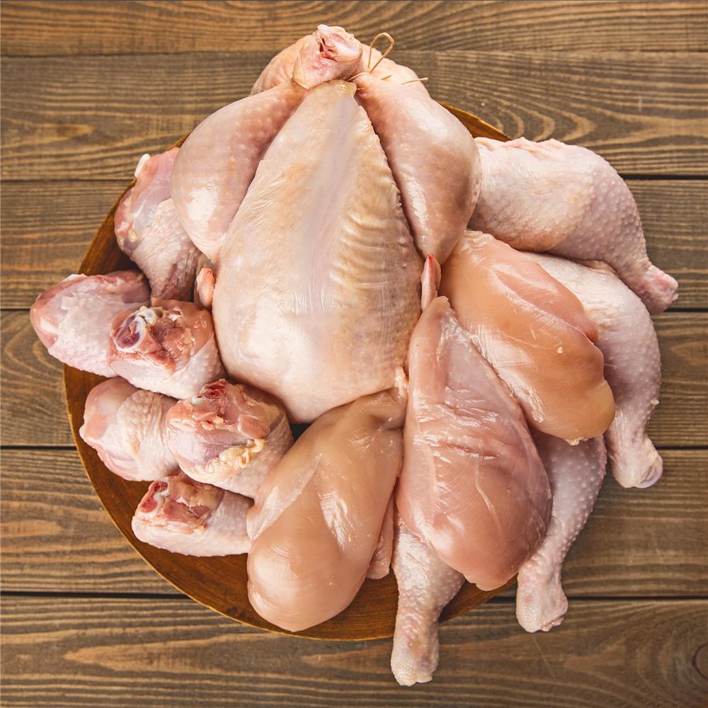 Roaster Chicken 9 Cut/Kentucky Cut Skin On