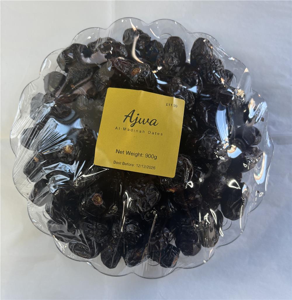 Ajwa Al-Madinah Dates 900g Tray
